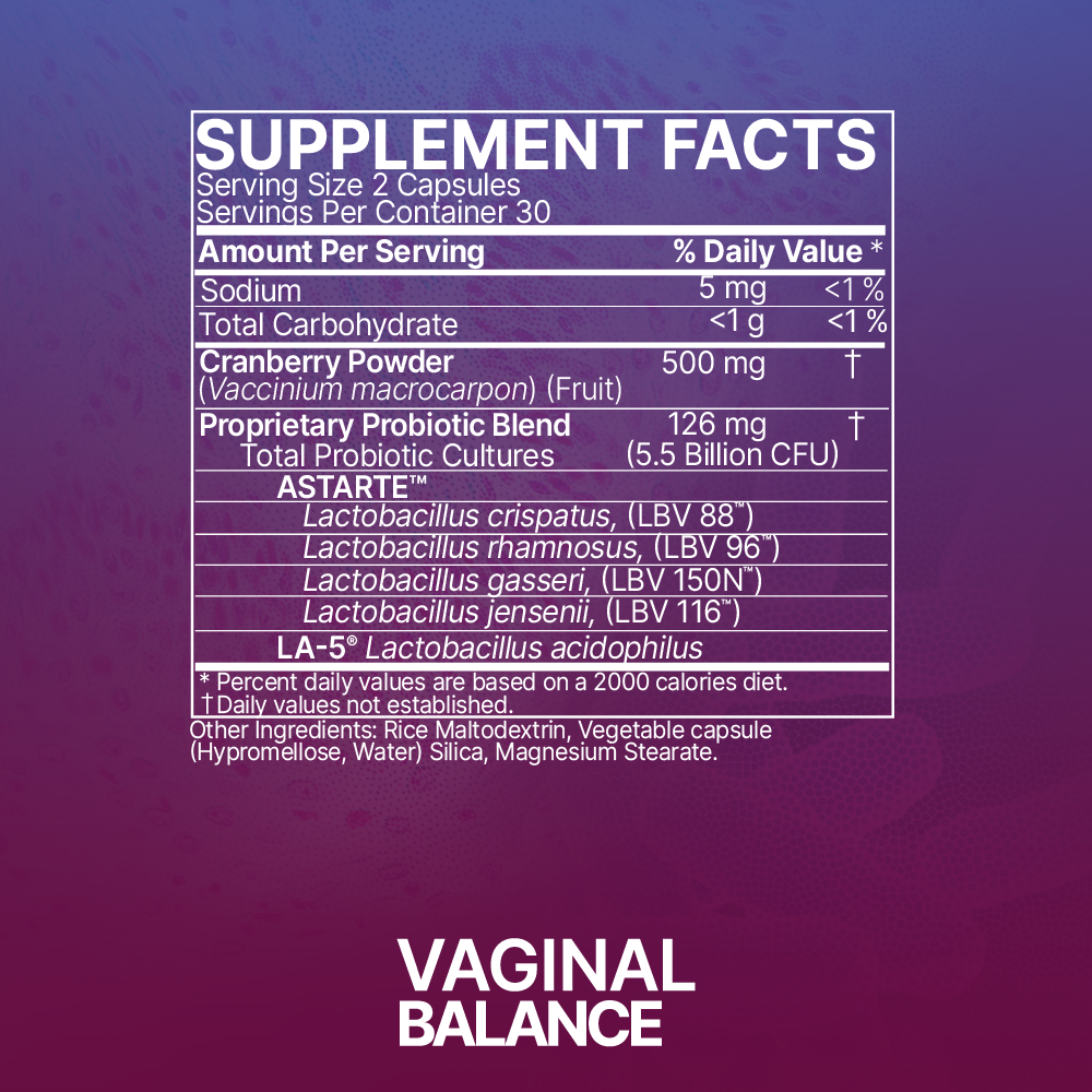 Vaginal Balance 60ct