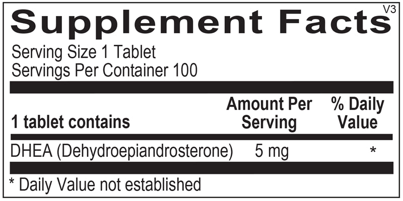 DHEA 5mg 100ct