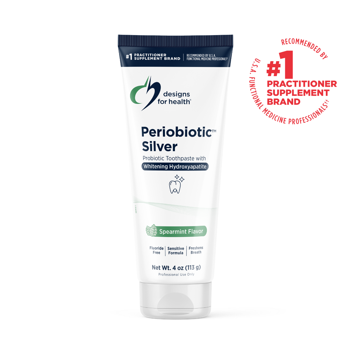 TOOTHPASTE prebiotic silver spearmint